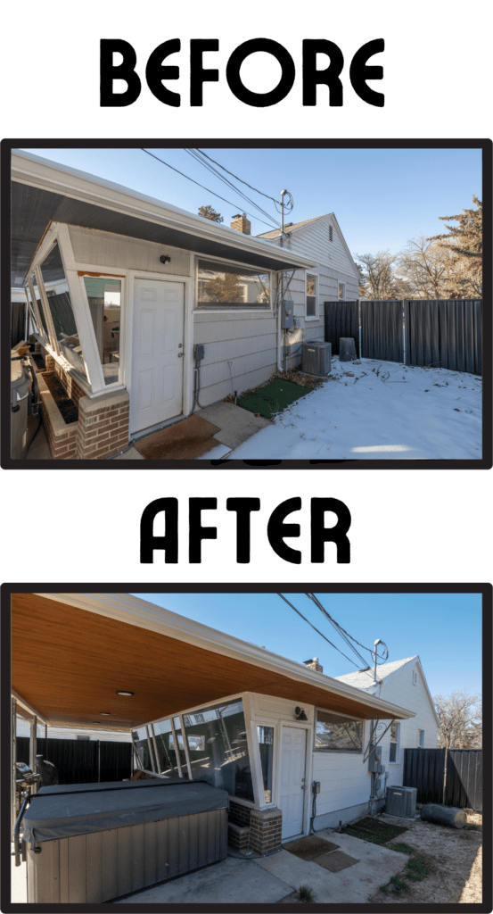 Northern Exteriors Before and After